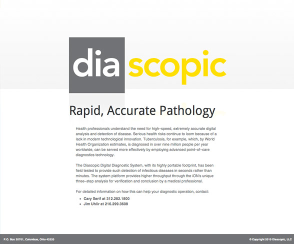 Diascopic Website